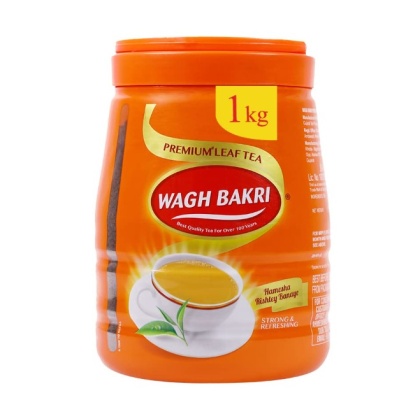 Wagh Bakri Premium Leaf Tea 1kg Jar