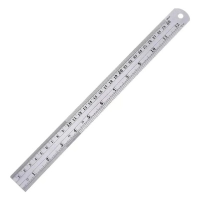 Steel Scale 30cm