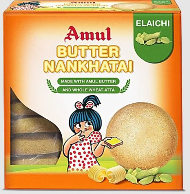Amul Elaichi Butter Nankhatai 200gm